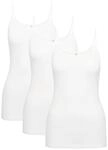 Triumph - Katia Basics - Spaghetti Top - 3er Pack (40 White)