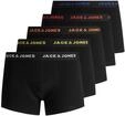 JACK & JONES Herren Boxershort JACBLACK Friday Trunks 5er Pack S M L XL XXL,