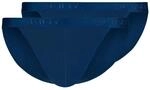 Skiny Herren Tanga Cotton Rib G-String, Navy (080693), XL (2er Pack)