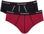 Sloggi Herren Unterhose Men Start Midi C Box, 2-Pack, 7, Blue - Dark Combination