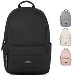 LARKSON Schulrucksack M&auml;dchen & Jungen Teenager Schwarz - No 3 - Rucksack Damen &