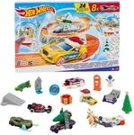 Hot Wheels Spielzeugautos, Adventskalender 2024, 8 Hot Wheels Autos im Ma&szlig;stab 1:64,
