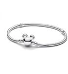 PANDORA Disney Micky Maus Verschluss Moments Schlangen-Gliederarmband 593061C00