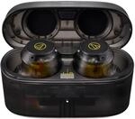 Audio-Technica ATH-CKS30TW+ Kabellose Kopfh&ouml;rer (Durchsichtig Schwarz)