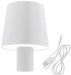 Akku Touch Flaschenleuchte 60 LED 14 x 10 cm - wei&szlig; - Flaschenlicht warm und kalt
