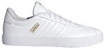 adidas Herren VL Court Shoes, Cloud White/Cloud White/Gold, 46 2/3 EU