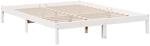 vidaXL Massivholzbett, Holzbett Extra Lang ohne Matratze, Bettgestell mit...