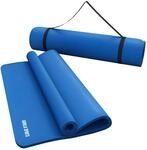 GORILLA SPORTS&reg; Yogamatte 190 x 60/100 x 1,5 cm mit Tragegurt, rutschfest 