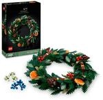 LEGO Botanicals Weihnachtskranz - Winterdeko zum Aufh&auml;ngen - Weihnachtlicher