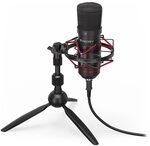 ENDORFY Solum T USB Kondensatormikrofon f&uuml;r Streaming und Podcasts, Niere, Stativ,