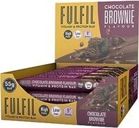 Fulfil Nutrition Vitamin & Protein Bar, Chocolate Brownie, 15x55g