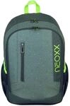 neoxx Rucksack FLOW Boom - Rucksack f&uuml;r die Schule und Freizeit mit 2 F&auml;chern &ndash;