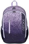 neoxx Rucksack FLOW Glitterally perfect - Rucksack f&uuml;r die Schule und Freizeit mit 2