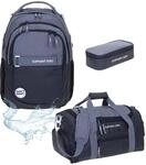 Elephant 3 Teile Set Schulrucksack Jungen M&auml;dchen Signature Hero 2 Schultasche