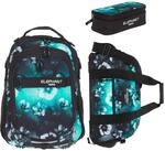 Elephant 3 Teile Set Schulrucksack Hero Signature Rucksack + Sporttasche + M&auml;ppchen