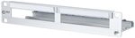 Modultr&auml;ger 10Z 1HE zwei 6-fach-Module METZ CONNECT 854568-E