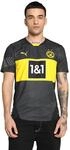 Puma Borussia Dortmund Ausw&auml;rtstrikot 2024 2025 Sponsor Logo Herren Gr XXL