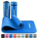 Tunturi Dicke NBRmatte 15mm - Rutschfest Gymnastikmatte - Mit Tragetasche -...