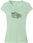 VAUDE Women's Tekoa T-Shirt II, L&auml;ssiges Damen T-Shirt, Jade/Dusty fern, 36