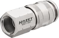 HAZET Druckluft Schnellkupplung 9001-061,3/8 Zoll Innengewinden, Kompatibel mit