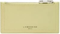 LIEBESKIND Berlin Kartenhalter Chudy Paper Touch Crinkle Purse Light Mimosa hellgr&uuml;n