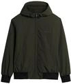 Superdry Herren Surplus Bomberjacke mit Kapuze aus Nylon Surplus Goods Olivgr&uuml;n XXL