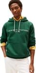 Tommy Hilfiger Herren Hoodie Tommy Logo mit Kapuze, Gr&uuml;n (Ornamental Green), XL