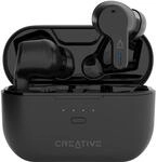 Creative Zen Air Pro (Schwarz) Leichte True Wireless Schwei&szlig;feste In-Ears mit