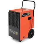 LEHMANN Profi Bautrockner Luftentfeuchter, Entfeuchtungsleistung 50 L/Tag, Fl&auml;che