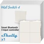 Shelly BLU Wall Switch 4 - Bluetooth-Schalter, Кeine Verkabelung Еrforderlich,