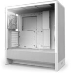 NZXT H5 Flow - Compact ATX Mid-Tower PC Gaming Case - High Airflow - 2 x 120mm Fans