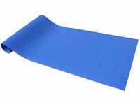 Body Coach Yogamatte 28770BC blau, rutschfeste Unterseite, schmutzabweisende