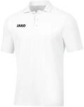 JAKO Herren Poloshirt Base, Wei&szlig;, 3XL