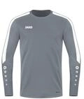 JAKO Herren Sweatshirt Power, Steingrau, XL