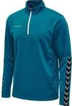 hummel Herren Sweatshirt Hmlauthentic Half Zip Sweatshirt, Celestial, M,