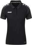 JAKO Damen Poloshirt Performance, Schwarz/Anthra Light, 38