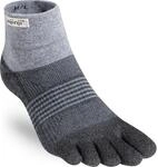 Injinji WOMEN'S TRAIL MIDWEIGHT MINI CREW GRANITE M/L