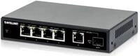 Intellinet 5-Port Gigabit Ethernet PoE+ Switch mit SFP-Port
