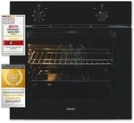 Exquisit Einbaubackofen EBE255-U-020 schwarz | Energieeffizienzklasse A | 59,0 l