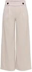 ONLY Damen Jdygeggo New Long Pant JRS Noos, Chateau Gray/Detail:Black Buttons, XXS /