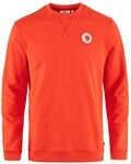 Fj&auml;llr&auml;ven Herren 1960 Logo Badge Sweatshirt, Flame Orange, S
