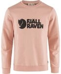 Fj&auml;llr&auml;ven Herren Logo Sweatshirt, Chalk Rose, XL