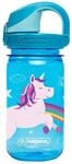 Nalgene Sustain Tritan-Wasserflasche f&uuml;r Kinder, BPA-frei, 340 ml, blaues Einhorn,