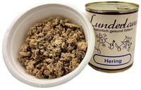 Lunderland Hering 2 x 800g Dosen (insg. 1,6kg), 100% Hering Filet mit Haut,