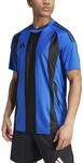 adidas Herren Striped 24 Jersey Shirt, Team royal Blue/Black, 3XL