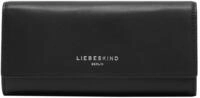 LIEBESKIND Berlin Geldb&ouml;rse Lora Calf Optic Valentina Purse Black schwarz