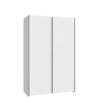 Forte M&ouml;bel Schach und Matt Kleiderschrank 120, doppelt&uuml;riger Schrank mit