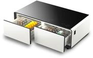 Caso Sound & Cool White, Soundbar und Lounge-Tisch mit Ladem&ouml;glichkeiten, Bluetooth,