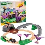 BRIO World &ndash; 36094 Dinosaurier Abenteuer-Set | Zugset f&uuml;r Kinder ab 3 Jahren