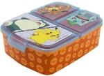 BROTDOSE MIT MEHREREN F&Auml;CHERN | POKEMON, Bunt